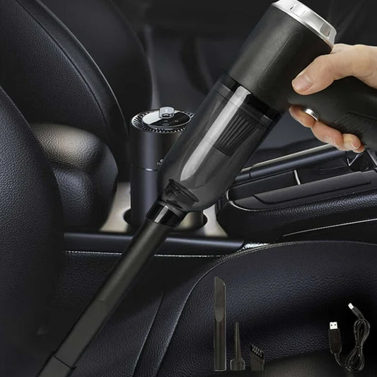 Handheld cordless mini vacuum cleaner with blower for car and home, view 2