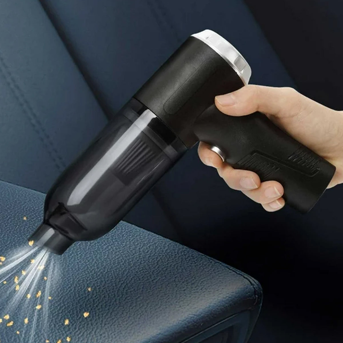 Handheld cordless mini vacuum cleaner with blower for car and home, view 3