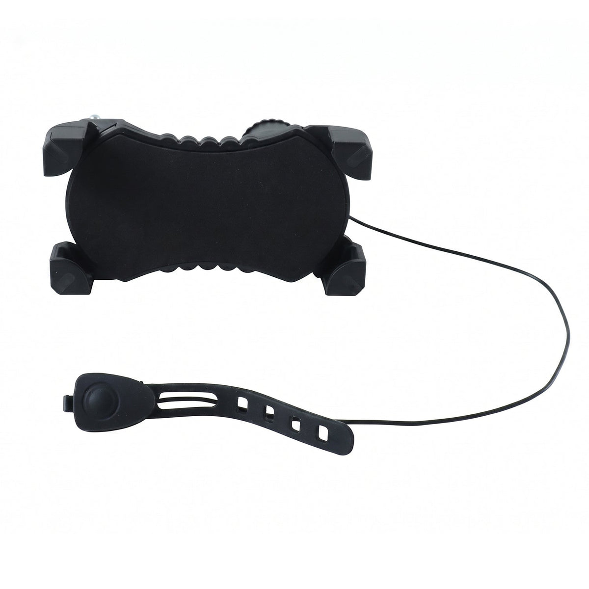 Bicycle handlebar phone holder with built-in horn, view 4