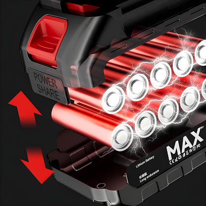 Cordless handheld vacuum cleaner with blower attachment for car and home, view 5