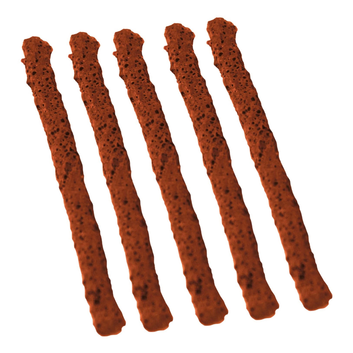 Five brown tubeless tyre puncture repair strips, view 3