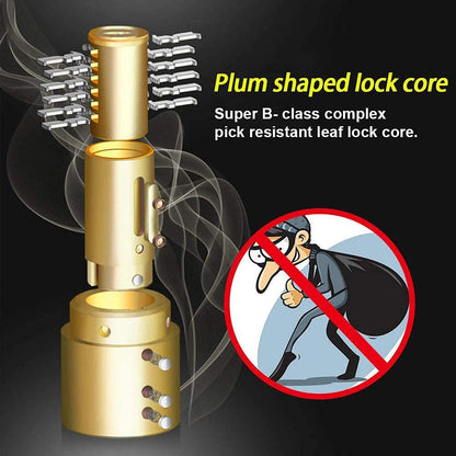 Alarm disc brake lock with two keys for motorcycle and scooter, view 2