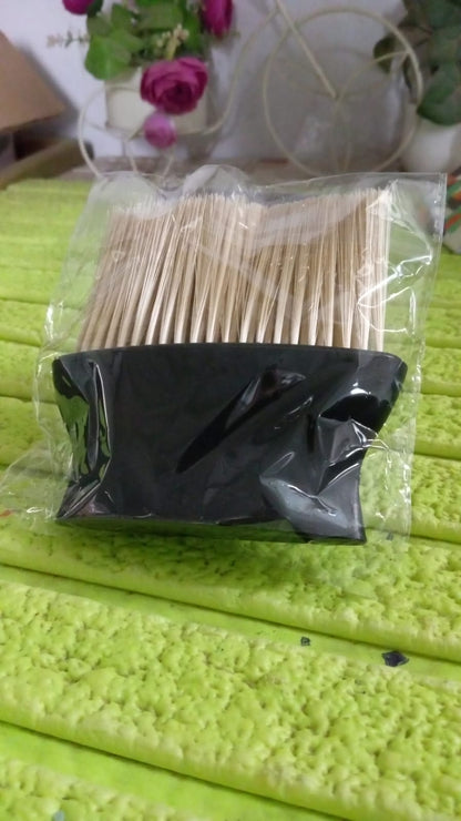 Soft long-bristle brush cleaning a car AC vent, view 6