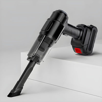 Cordless handheld vacuum cleaner with blower attachment for car and home, view 4