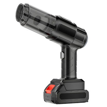 Cordless handheld vacuum cleaner with blower attachment for car and home, view 6